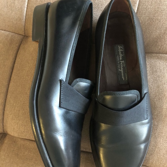 Ferragamo leather loafer main image 4